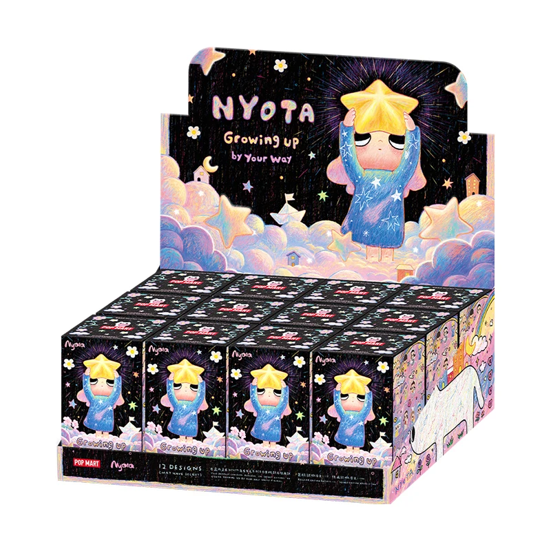 Фигурки POP MART Nyota Growing Up - стильный декор для коллекционеров — фото товара