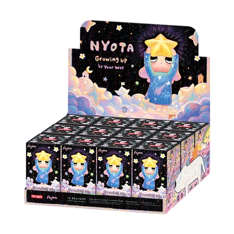 Фигурки POP MART Nyota Growing Up - стильный декор для коллекционеров — фото товара