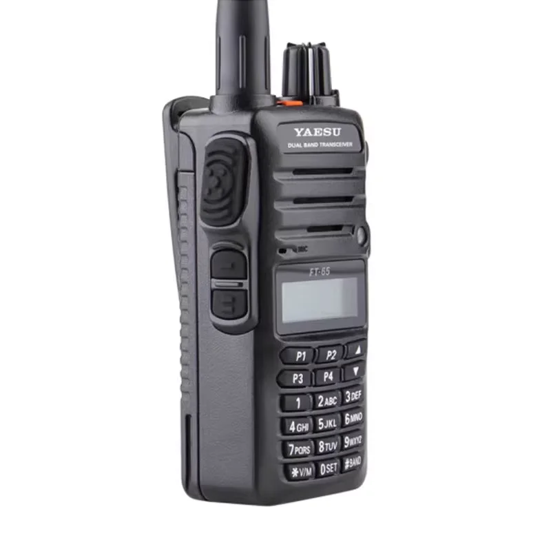 جهاز إرسال واستقبال لاسلكي محمول باليد YAESU-FT-65R ، VHF ، UHF ، جهاز إرسال واستقبال لاسلكي ثنائي النطاق ، FM ، جديد