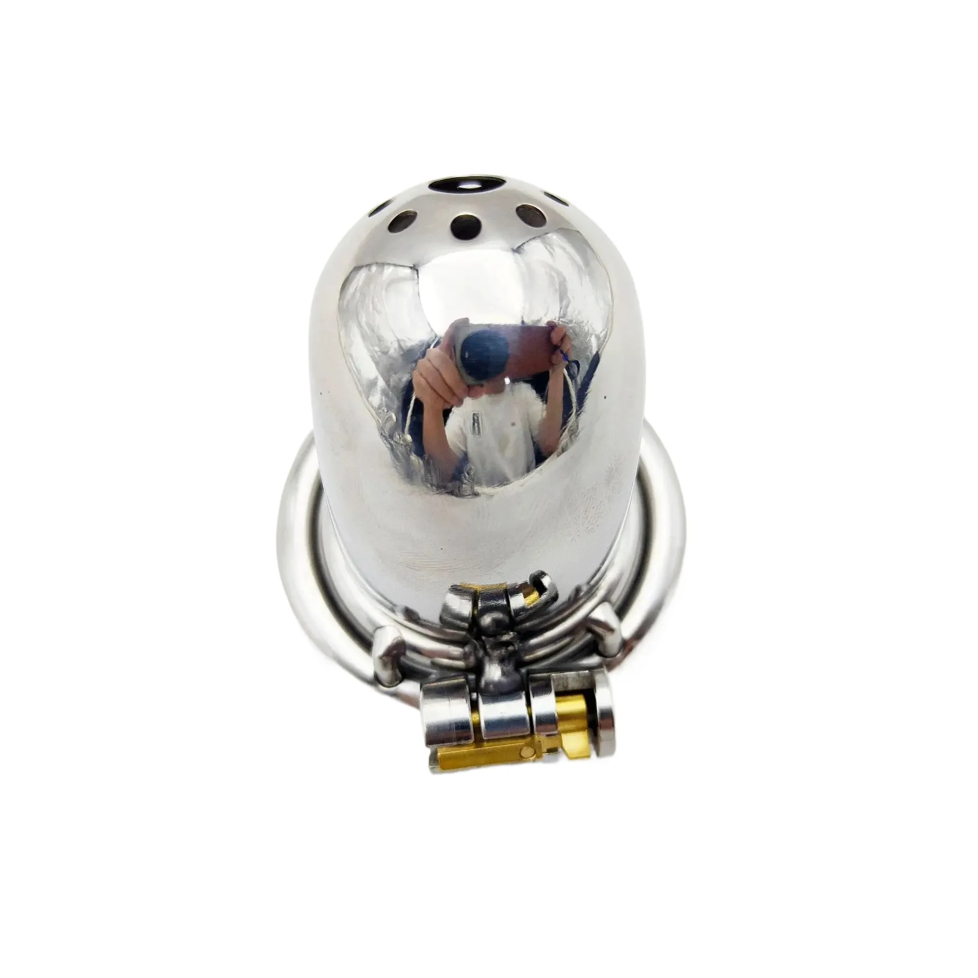 Slave Sex Toys For Men Gay Cock Cage Penis Rings Scrotum Restraints Ball Scrotu…