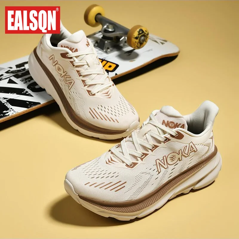 

New Men's Casual Sports Shoes with Shock Absorption Breathable Running Shoes Anti Slip and Wear-resistant Outdoor Hiking Shoes