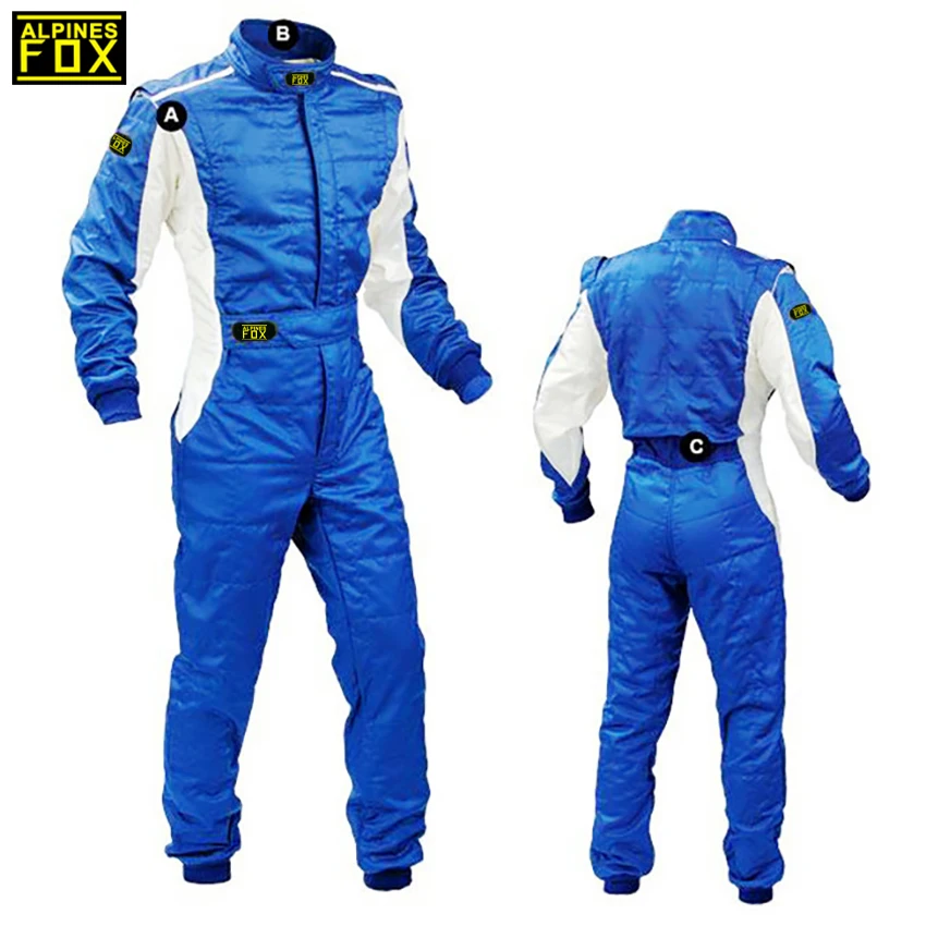 Man Women Go Kart Racing Suit Auto Car Karting Suit Motorcycle Motocross Racing Club Exercise Clothes Set