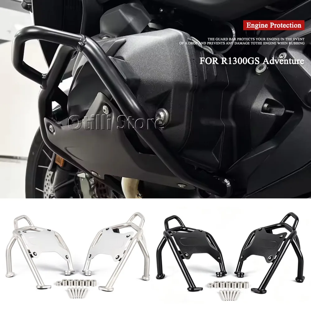 

Fit For BMW R 1300 GS Adventure GS1300 R1300GS ADV 2024 2025 2026 Motorcycle Engine Crash Bars Guard Frame Bumper Protector Bars
