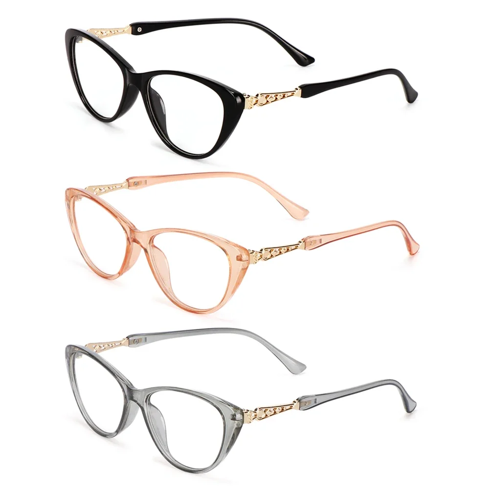 Cat Eye Reading Glasses Women Men Fashion Reading Reader Eyewear Unisex Presbyopic Eye Glasses Diopters+1+1.5+2+2.5+3+3.5+4