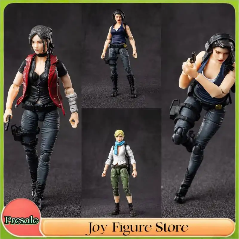 Original BorisPing 1/18 Scale AK183 3 Waves Survival Horror Game Character Agent Female Soldier Action Figure Model Toys Gift