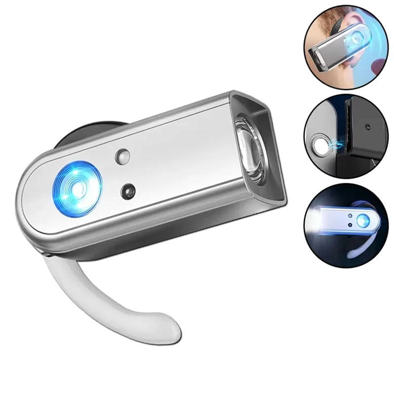

A19F-LED Headlamp Magnetic Clip Portable USB Rechargeable Ear Headlamp Headtorch For Outdoor Hiking Running Fishing Cycling