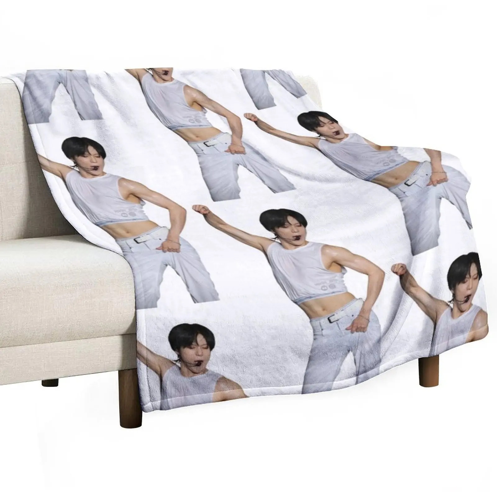 TAEMIN Shinee Guilty Throw Blanket bed plaid Fashion Sofas Luxury Thicken Decorative Sofas Bed covers Comforter Blankets