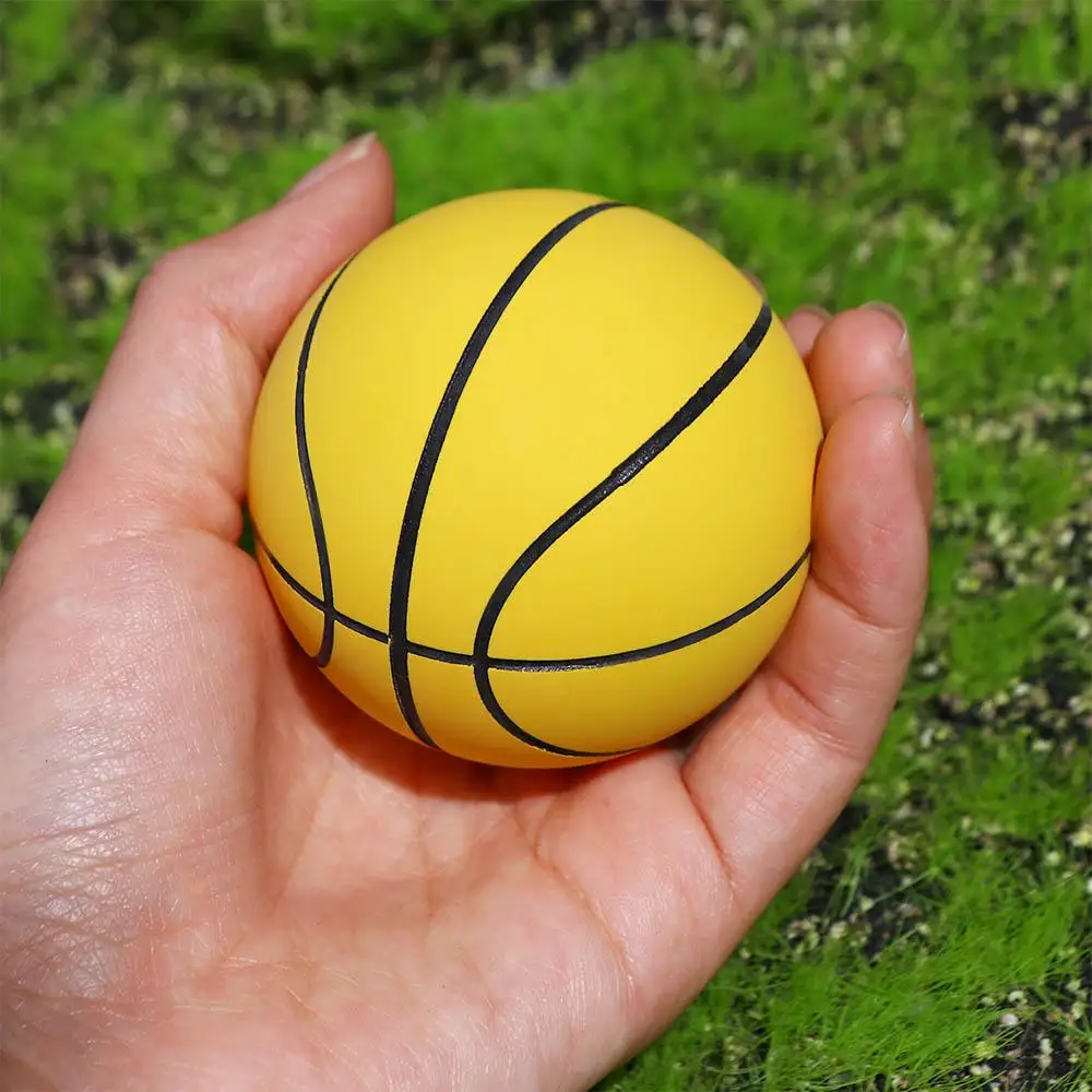 Funny Toy Training for Adult Toy Kids Stress Relief Elastic Mini Basketballs Anti Anxiety Jumping Balls Bouncy Balls