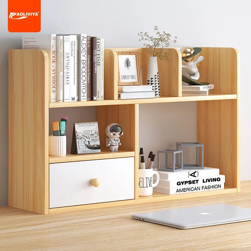 

Aoliviya Desktop Storage Rack Desk Storage Desk Storage Rack Simple Desk Bookcase Dormitory Multi-Layer Small Bookshelf