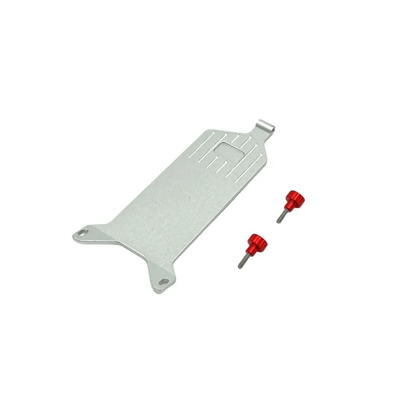 Legering Chassis Ontvanger Plaat voor WL 244016 LOSI Micro-B 1/24 RC Model Auto Buggy Upgrade Onderdelen