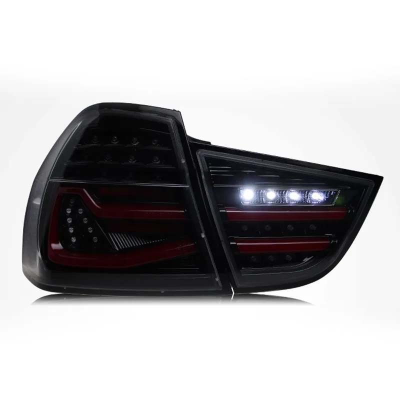 LED Tail Light Assembly for BMW 3 Series E90 2009-2012 Taillights Plug and Play LED Running Brake Reverse Fog Taillight