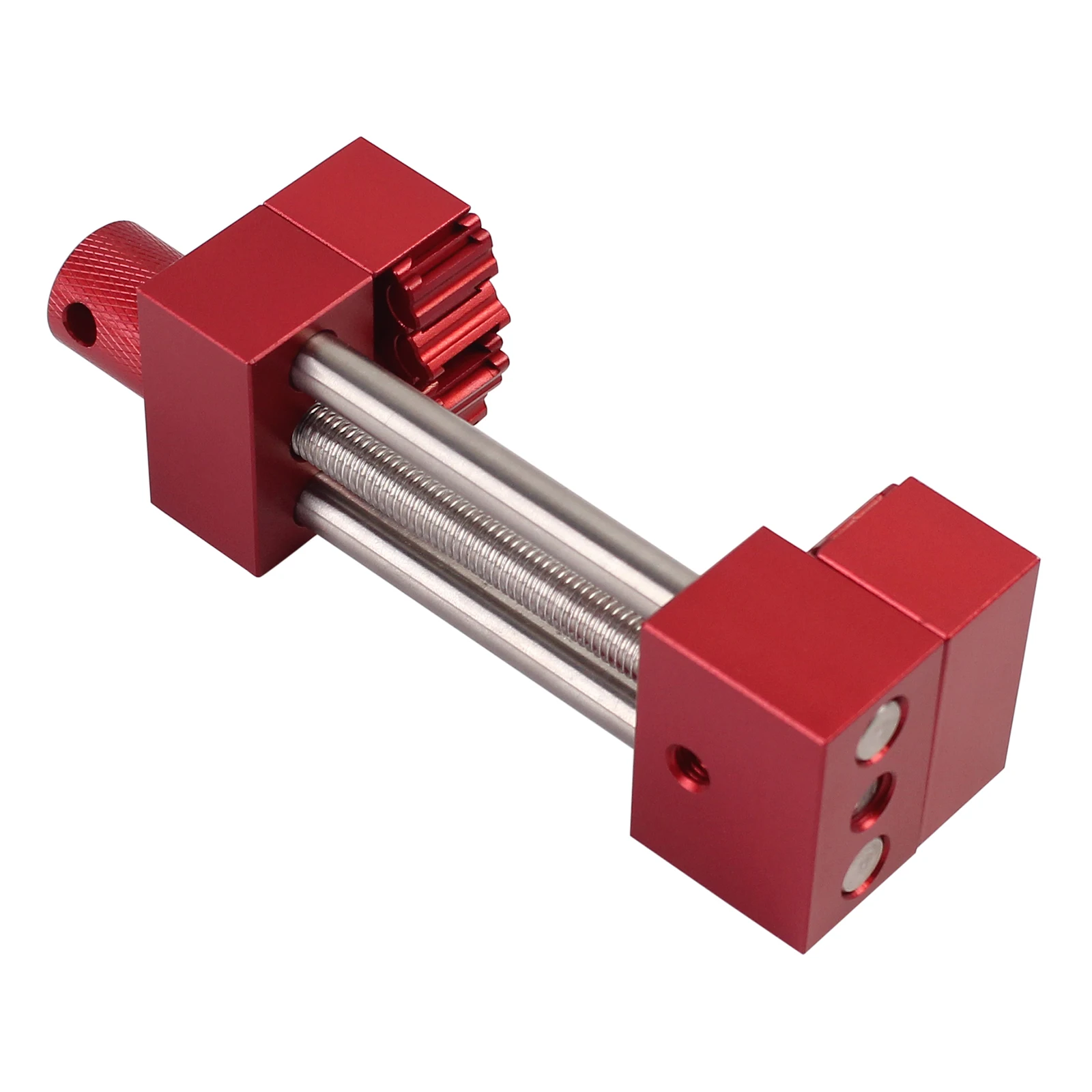 Aluminum Alloy Self-Adjusting Precision Clamping for DIY, Crafts, Jewelry Making, Repair Jig Heteromorphic Jaws Bench Vice Clamp