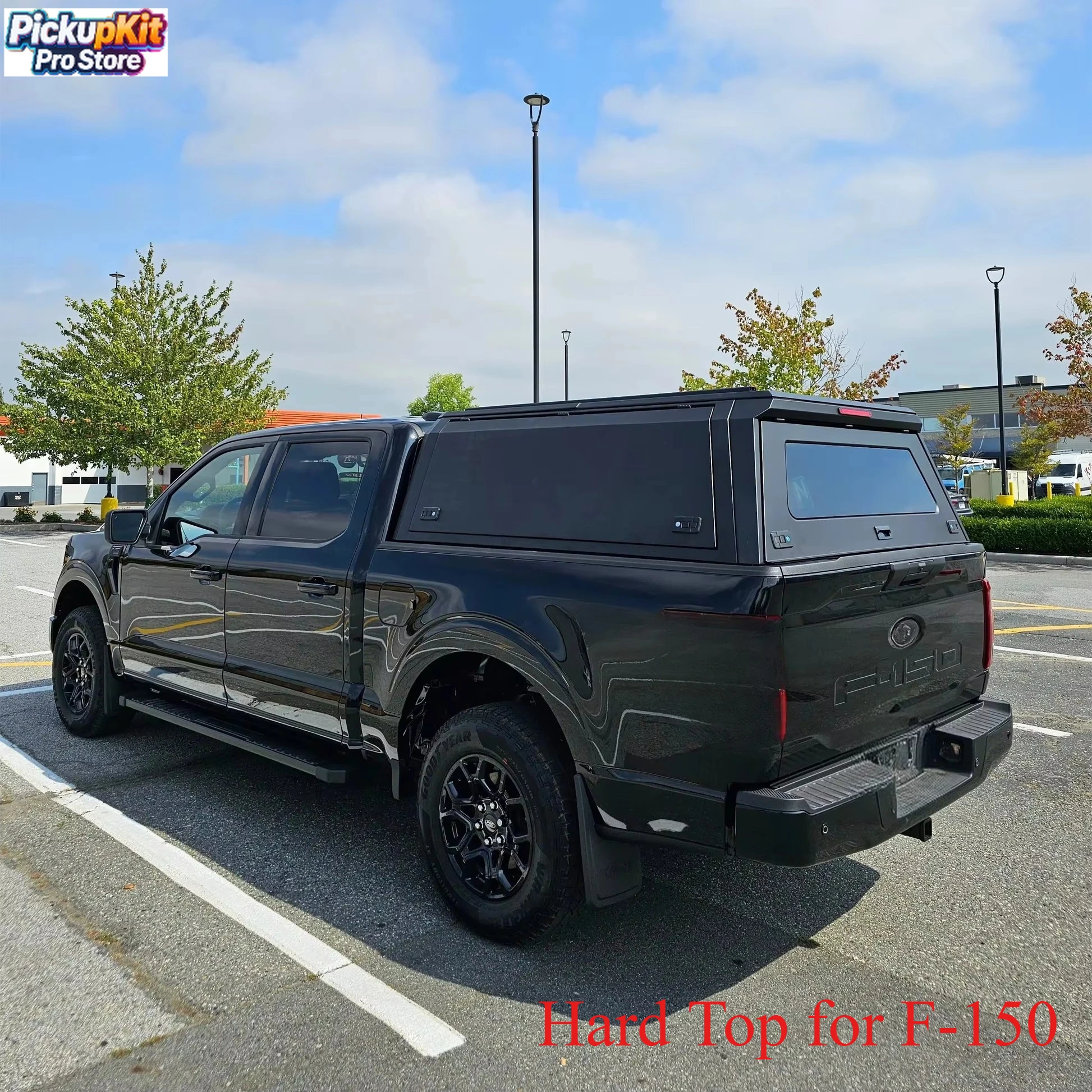 

Factory Direct Aluminum Hardtop Canopy 4X4 Waterproof Truck Bed Topper Exact Fit for F-150