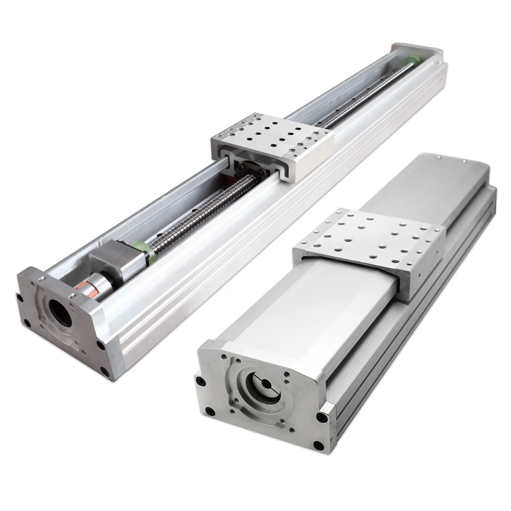 HLTNC HL170 Semi-Enclosed Slide Module SFS2005/2010/2020 Ball Screw + HGR15 Dual Guide 170mm Width for CNC Router Mill Linear