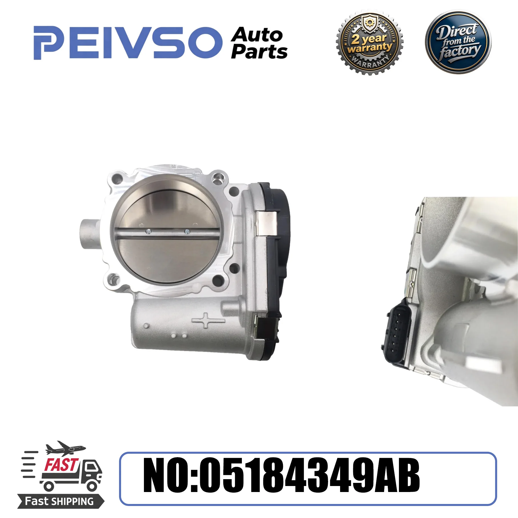 

05184349AB Throttle Body 05184349AC 05184349AD 05184349AE 05184349AF For Chrysler Dodge Jeep Ram 3.6L 2011-2023