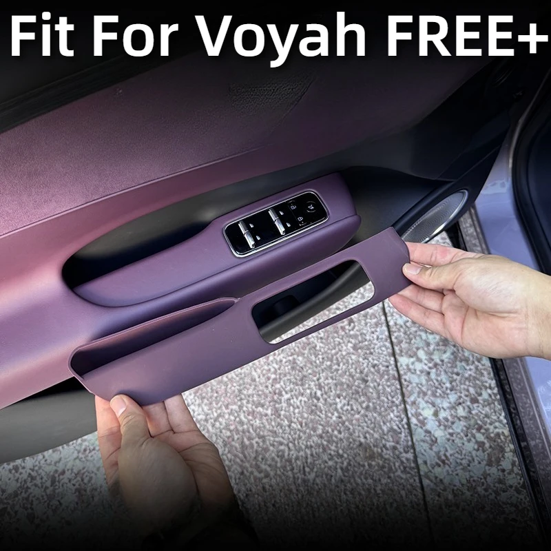 

Fit For Voyah FREE+ Car Door Inner Handle Storage Box Car Voyah FREE+ Door Side Storage Case Auto Interior