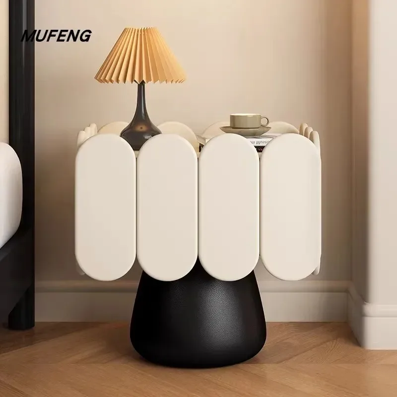 Organizer Modern Bedside Table Trendy Versatile Luxury Simple Creative Night Table Storage Accent Mesa De Noche Home Products