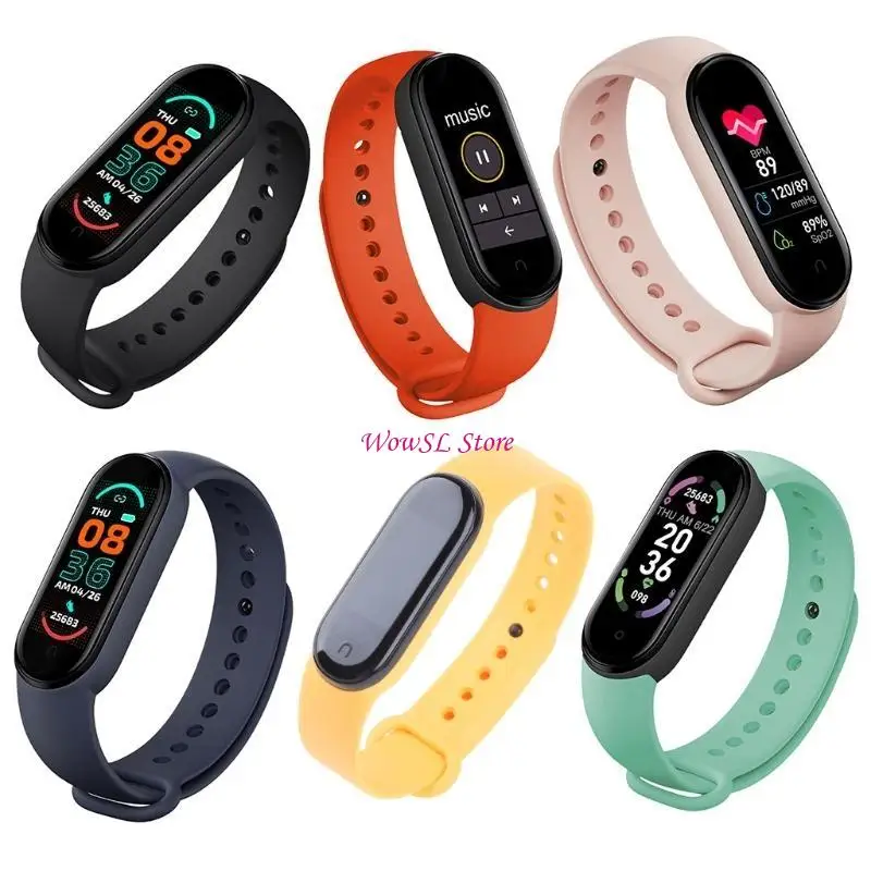 

Watch Men Women Bracelet Bracelet Monitor водонепроницаемый фитнес -трекер HX5E