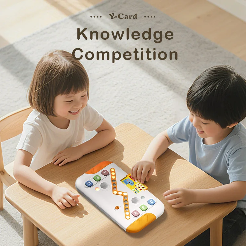 Educational Children's Learning Machine Early Enlightenment Quiz Competition Toy Answer Card Insertion Machine for Kids