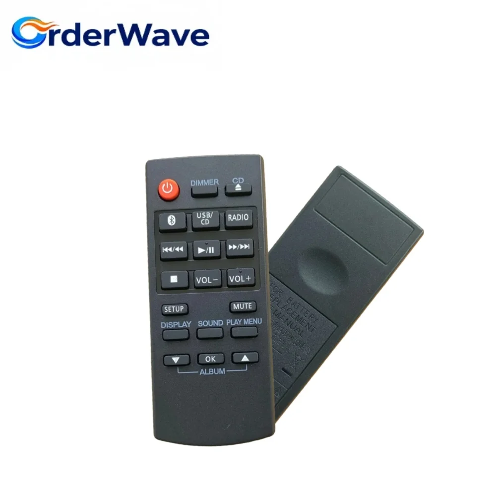 Control remoto de alta calidad para Panasonic CD Stereo Sub SA-PM250 SC-HC200 SC-HC200 SC-PM600 SC-UX104 SB-UX100 SC-PM250
