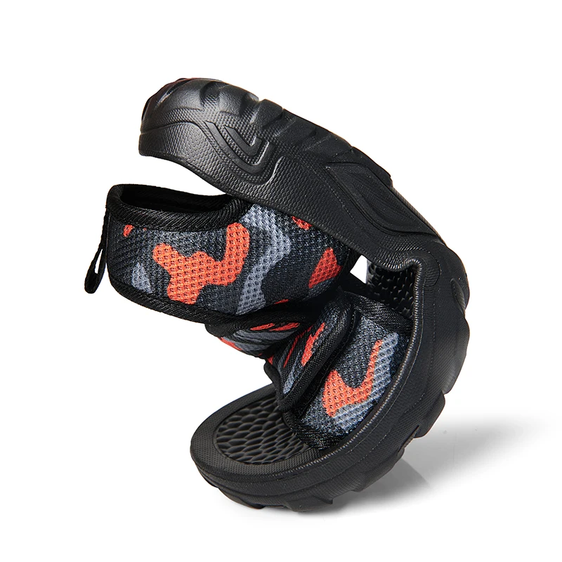 

Новые летние легкие дышащие сандалии, мужская камуфляжная парусиновая спортивная повседневная обувь, удобная и модная прогулочная обувь