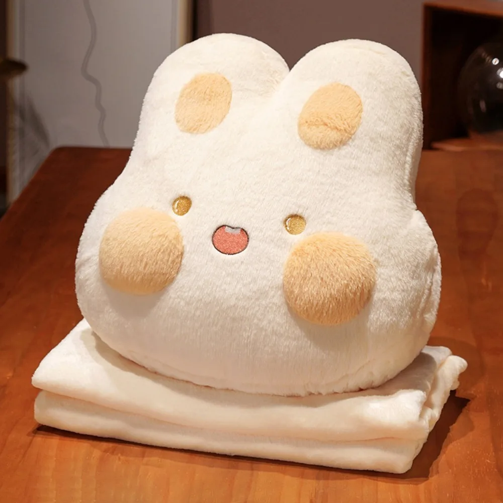 

Practical 2-IN-1 Throw Pillow Blanket Hand Insertion Type Soft Comfortable Nap Pillow Thickened Office Nap Blanket Summer Winter