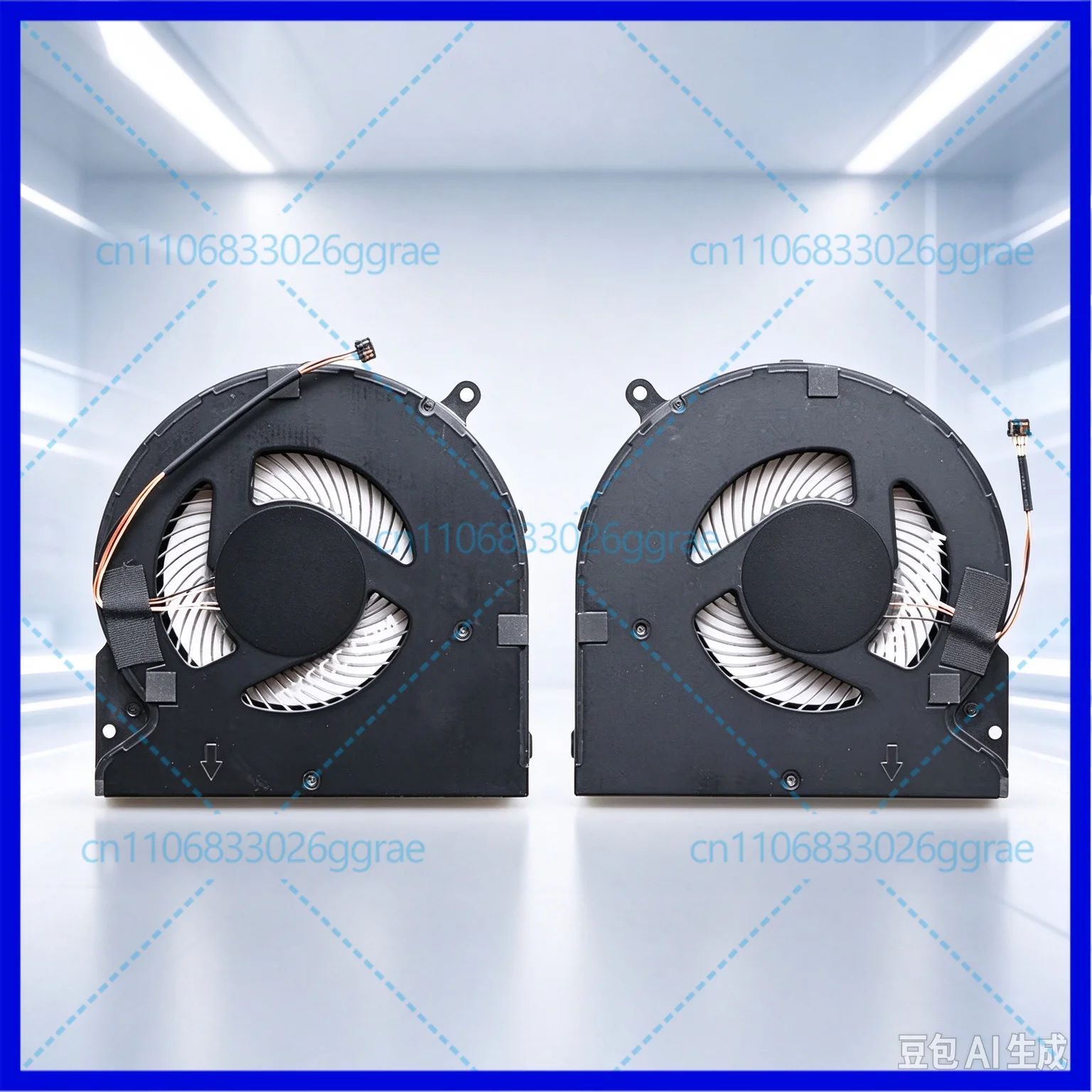 Cooling Fan CPU & GPU For Razer RZ09-02385 RZ09-02386E91 GTX1070