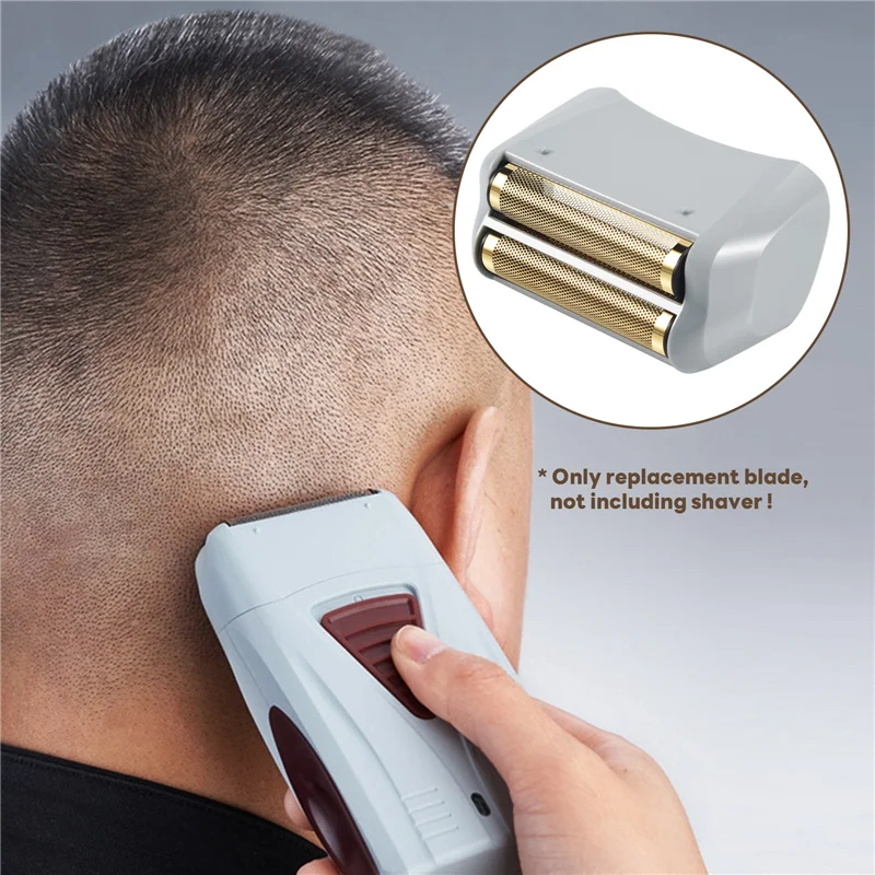 Paquete estable de 2 láminas y cortadores de repuesto para afeitadora profesional Andis 17150(TS-1), repuesto de litio Profoil