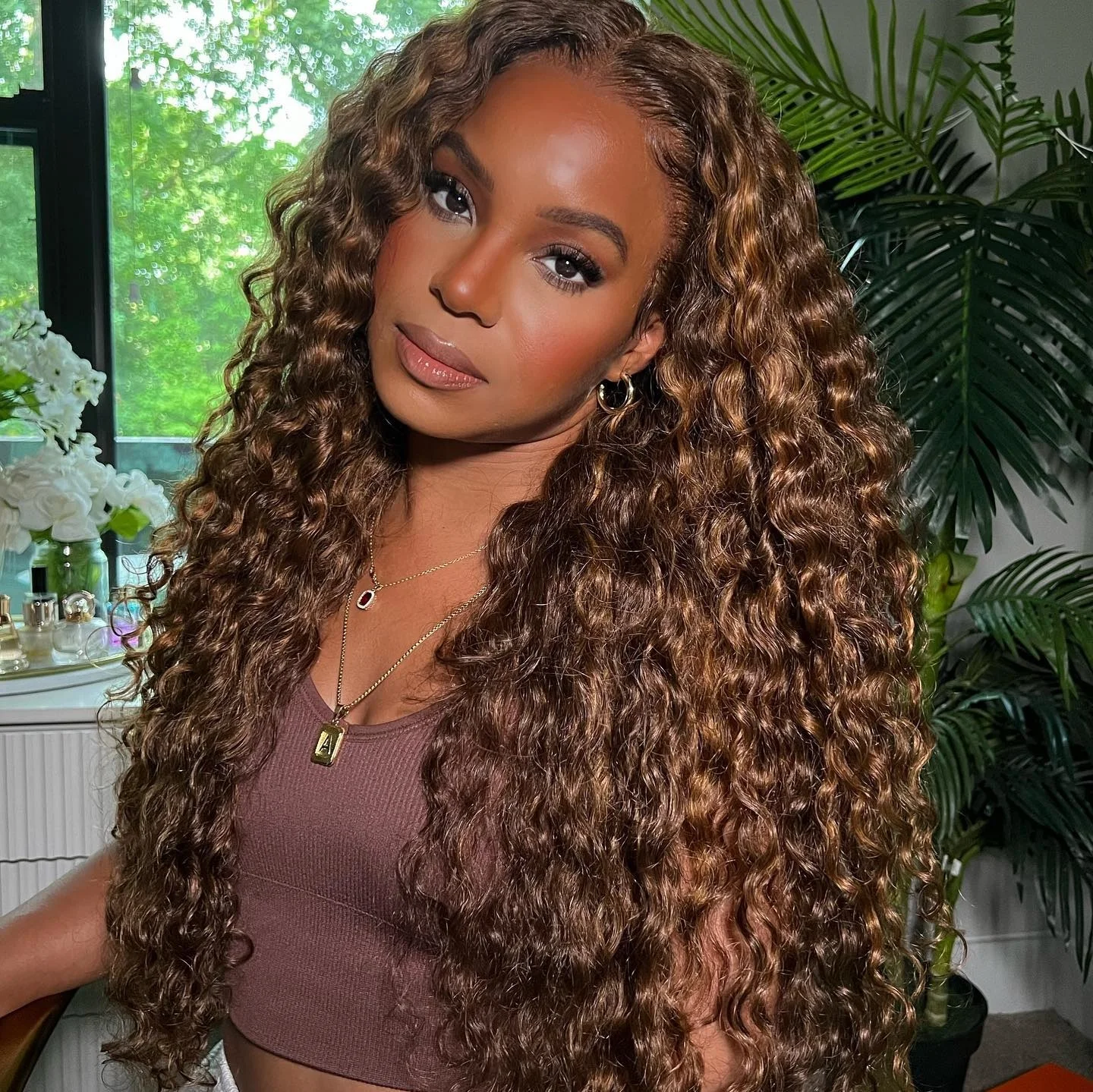 Deep Water Wave Hd Frontal Highlight Bob Lace Front Wigs 13x6 Curly Human Hair Wig Honey Blonde Ombre 13x4 Brazilian hair