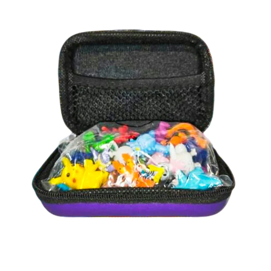 Set 24pcs/Bag Pokemon Figures Toy 2-3cm Bulk Anime Mini Doll Lot Pikachu Figurine Small Pocket Monster Birthday Gift