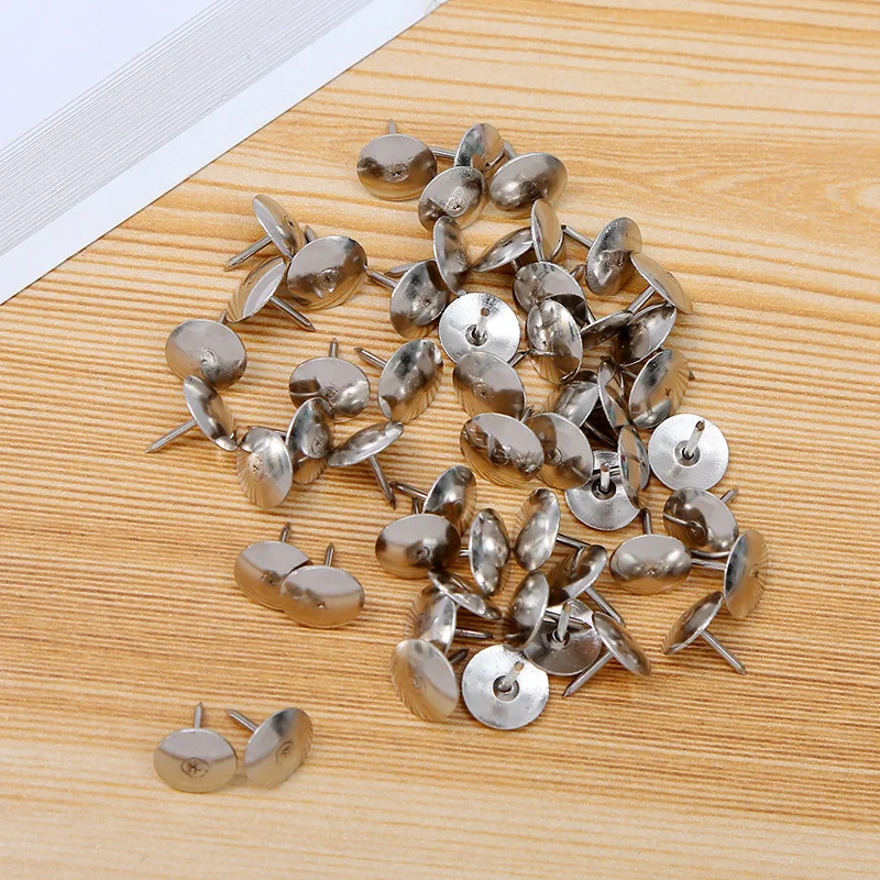 80 pz/scatola graffette Creative in metallo 80 pz/scatola puntine 30 g/scatola puntine accessori per cucire lima di carta forniture di carta per pittura