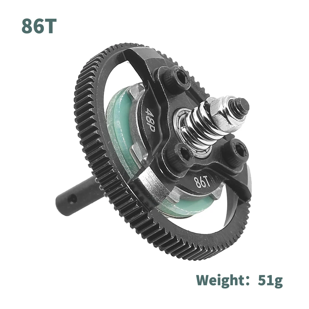 JTY 48P 72T 76T 83T 86T 90T Transmission Gear For TRAXXAS SLASH 2WD 1:10 RC Car Retrofitting Upgrade Accessories Metal Gear