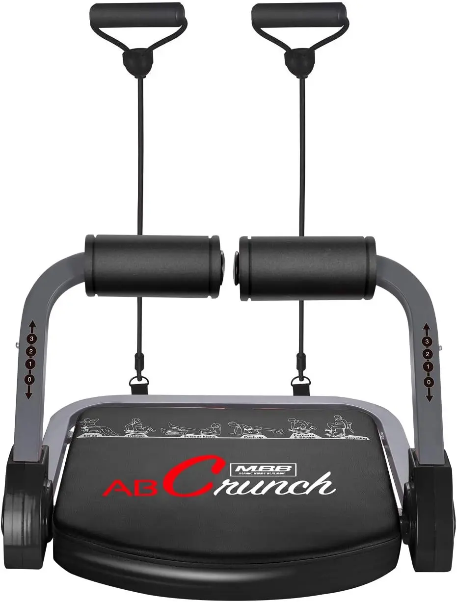 Fitlaya Fitness-abs exercise equipment ab machine for Abs and Total Body Workout, home gym fitness equipment for all ages, ab wo