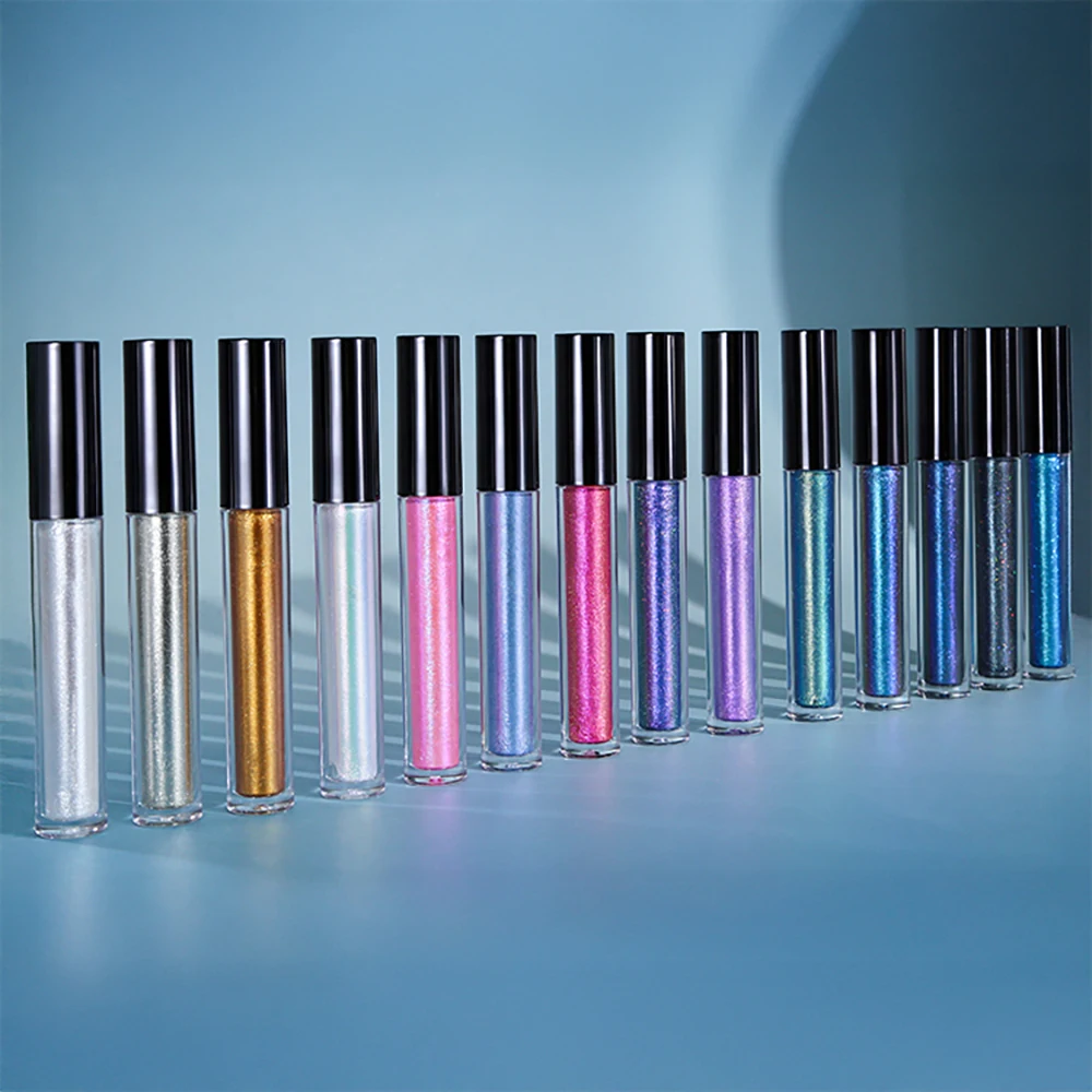 Private Label Mascara Custom Logo Chameleon Mascaras Colorful Vegan Lengthening Diamond-Like Sparkle Long-Lasting Curly Makeup
