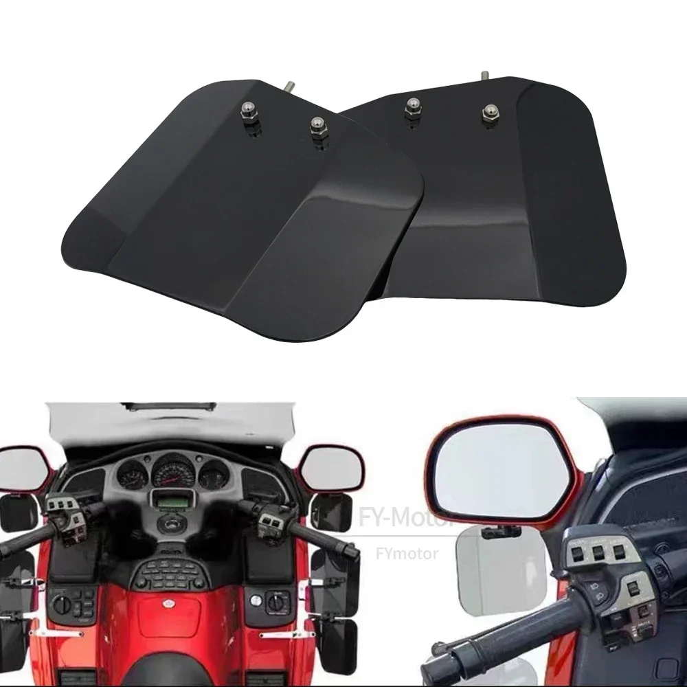 Motorcycle Hand Guard Deflector Mount Tint Mirror Wind Case Accessories Fit  For Honda Goldwing GL1800 2001-2017 F6B 2013-2017