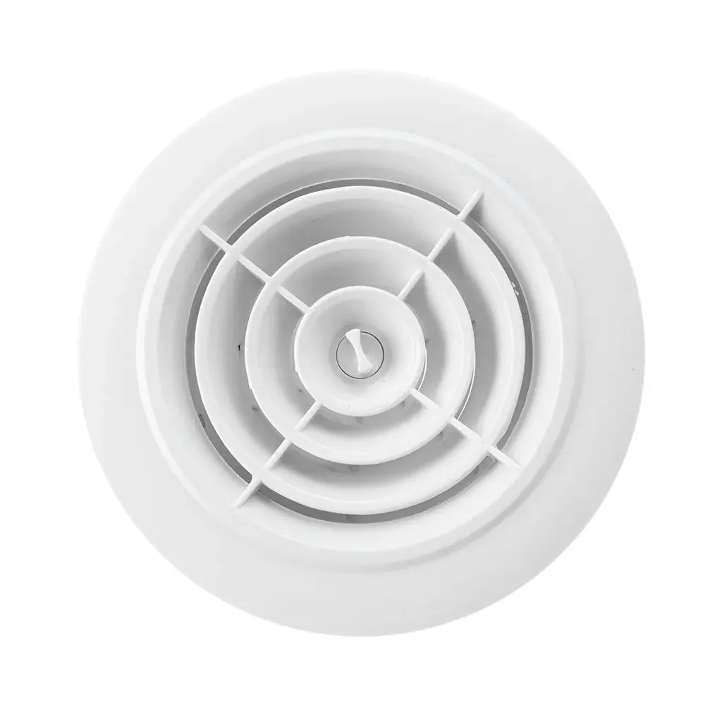Various Shapes 100/150mm Round Ducting Ventilation Cover Air Vent Extract Valve Grille Air Circulation Vents Cover