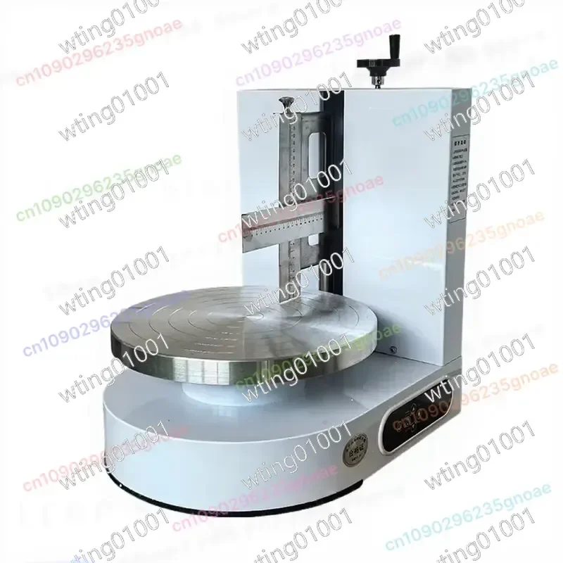 Semi Automatic Round Birthday Cake Cream Butter Spreading Machine Small Tabletop Cakes Chocolate Creams Icing Coating