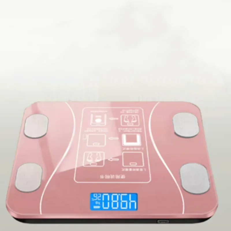 Body Fat Scale Smart Wireless Digital Bathroom Weight Scale Body Composition Analyzer With Smartphone App Bluetooth-compatible