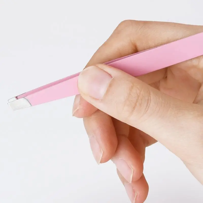 Pinzetten-Set, 4-teilig, Edelstahl-Pinzette, Präzisions-Pincette, Wimpernverlängerung, Augenbrauen, Gesicht, Mitesser, Augenbrauen, Trimmen, Zuhause