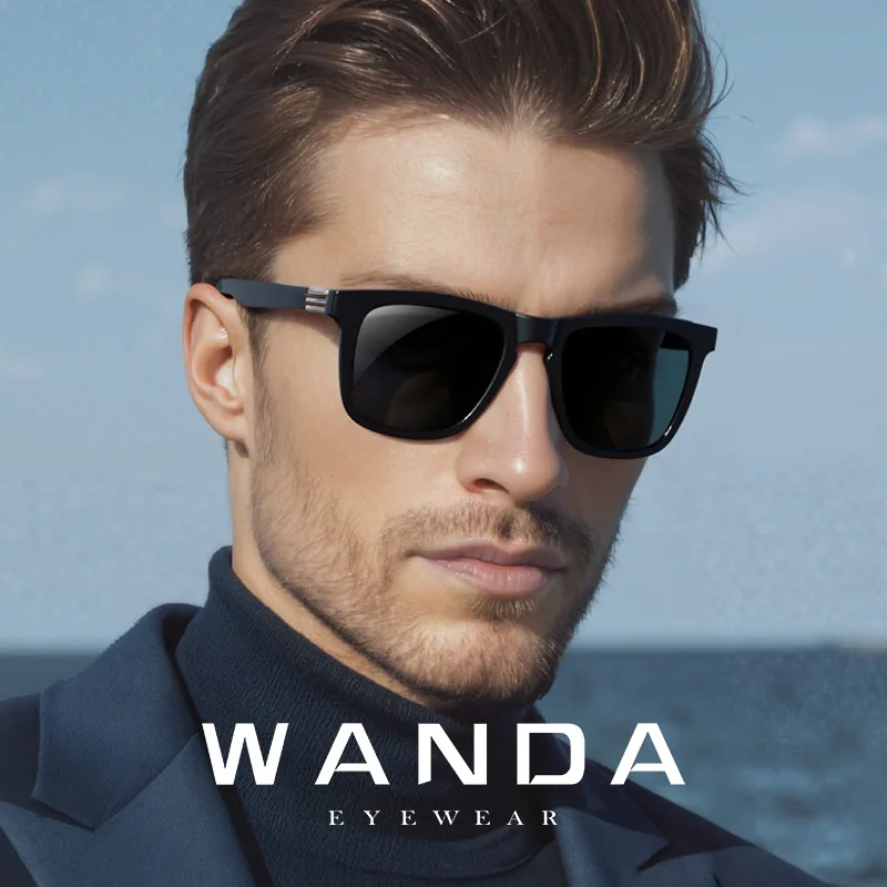 نظارات شمسية كليب على النظارات الشمسية المستقطبة رجل إمرأة موضة نظارات قابلة للطي العلامة التجارية الفاخرة خمر قصر النظر النظارات البصرية الإطار #6