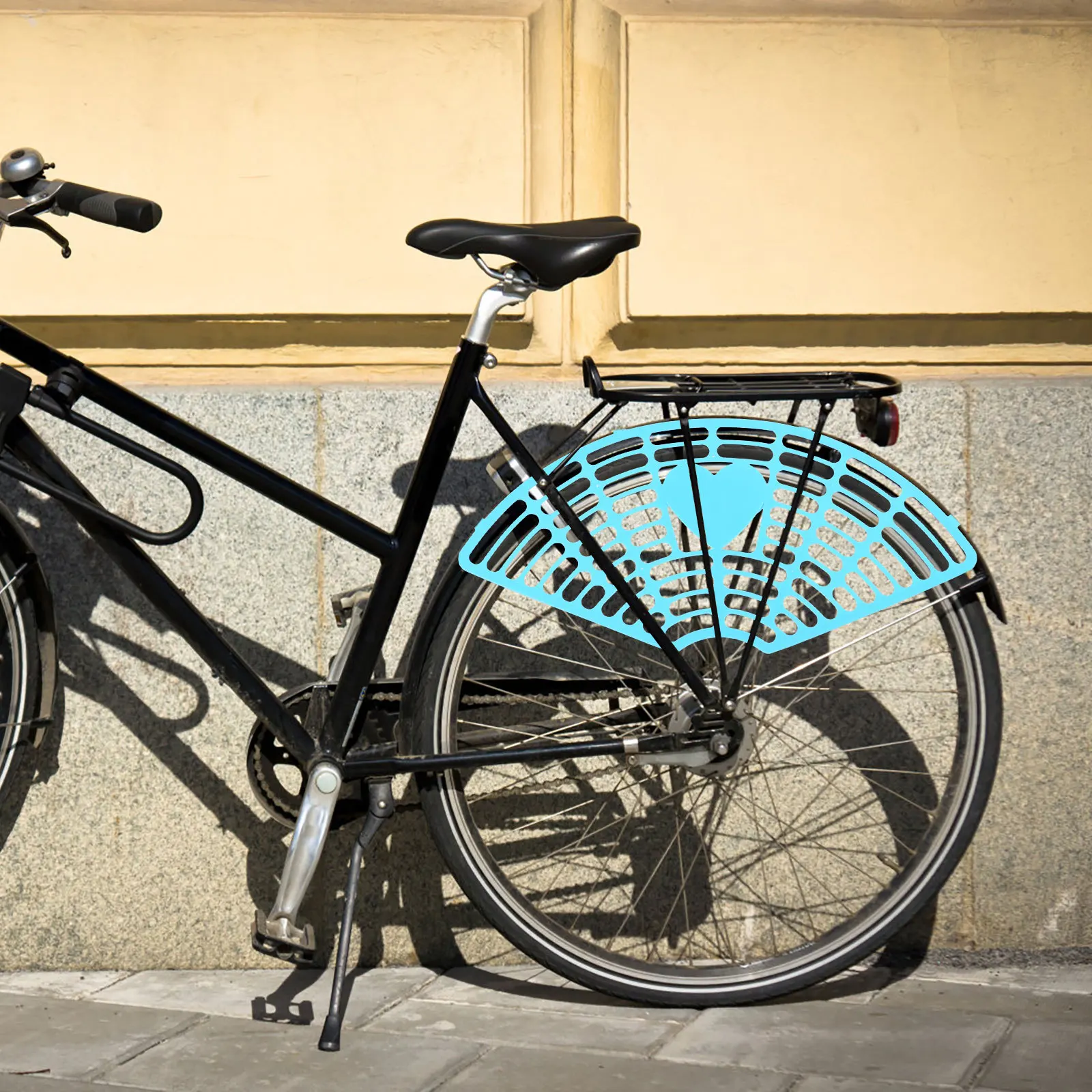 

2Pcs Bike Backseat Protective Nets Premium Material Easy Install Remove Screen Skirt Kids Foot Guard Electric Bicycle Supply