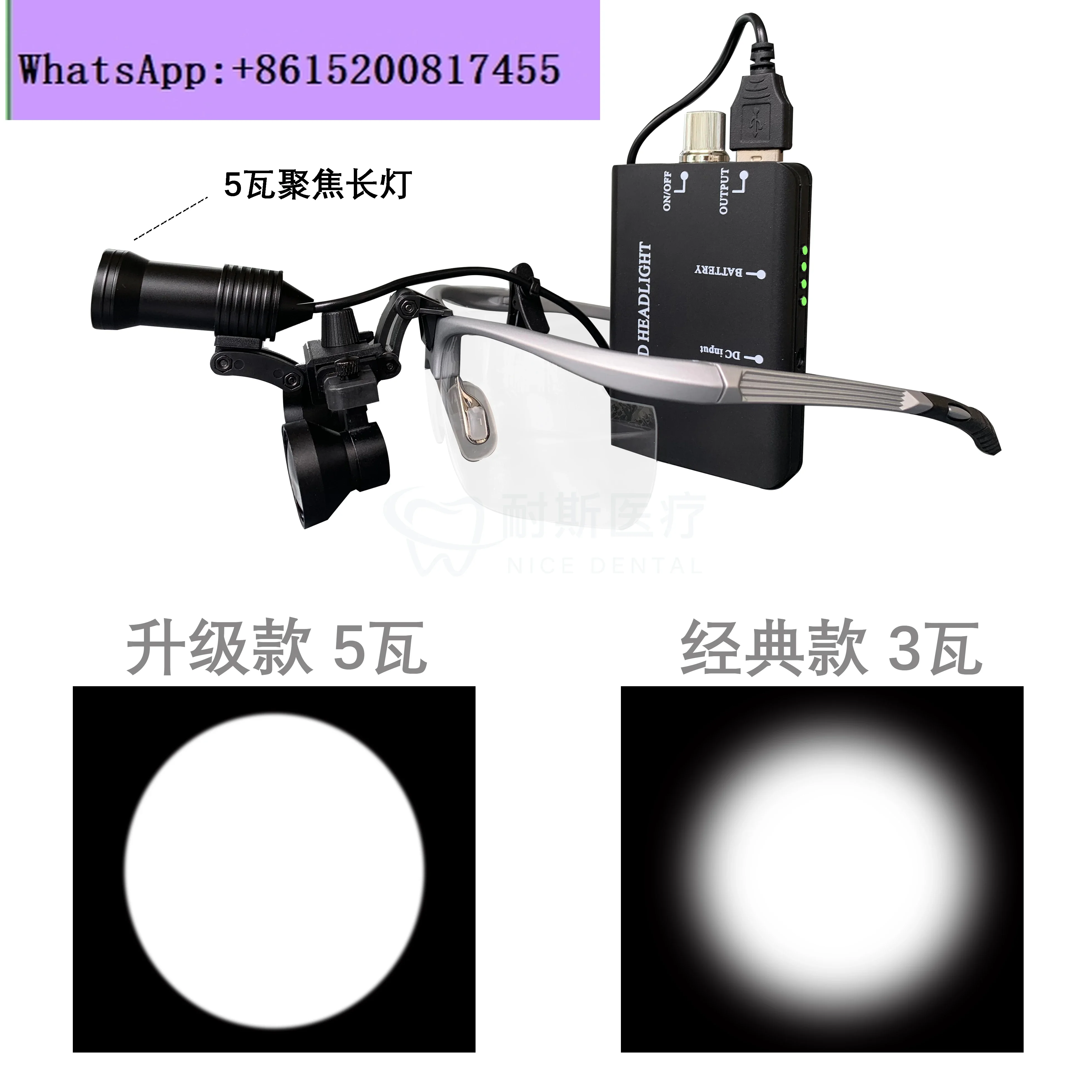 

Oral surgery Oral magnifying glass Eyeglass headlamp Cardiovascular surgery Orthopedic surgery examination