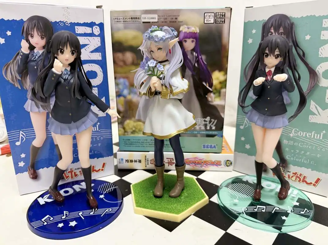 

В наличии FURYU K-ON! Накано Азуса Аниме Периферийная фигурка Акияма Мио Модель Хирасава Юй Коллекция Модель Игрушки Подарки