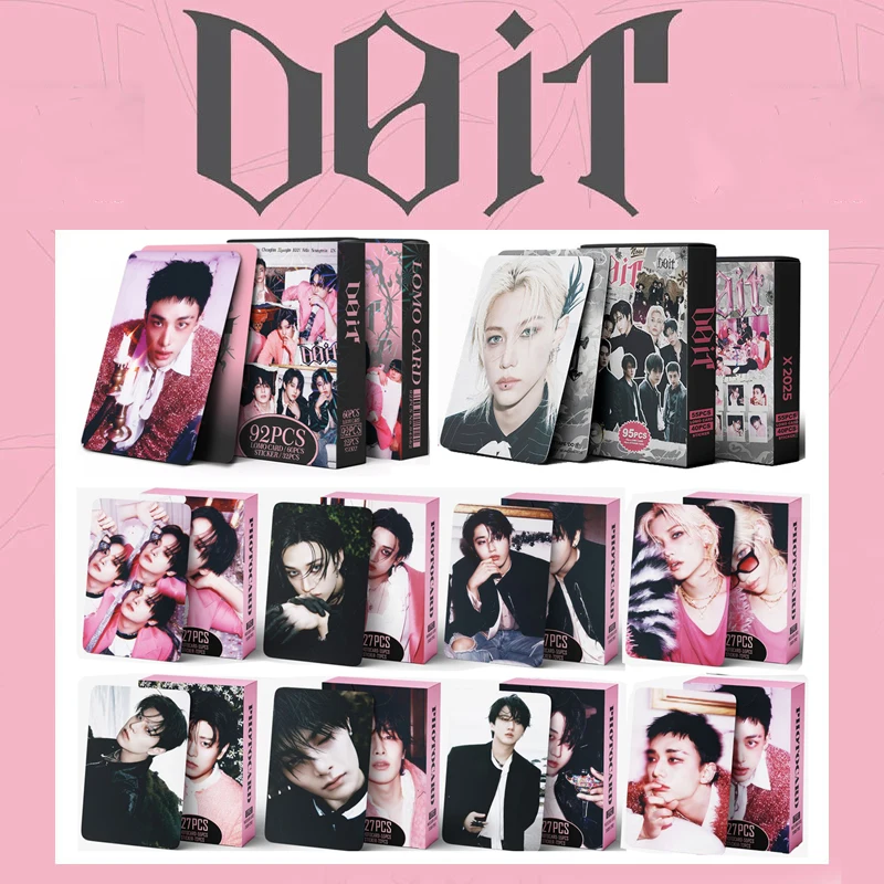 KPOP Idol DO IT Merch Photocard Album Lomo Cards BANGCHAN HYUNJIN FELIX Photobook Collection Card Poster Postcard Photos Gift