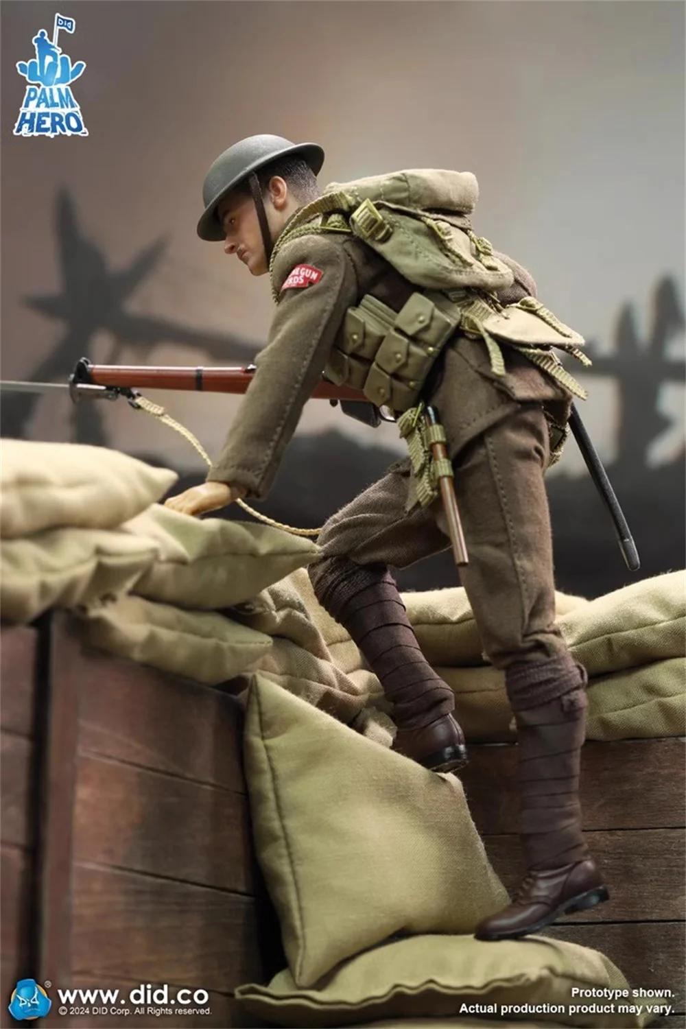 Figurine d'action mobile, World One The British Soldier, Butter Male Brown, ensemble complet, 6 ", Fans1, DID XB80028, meilleure vente, 1/12