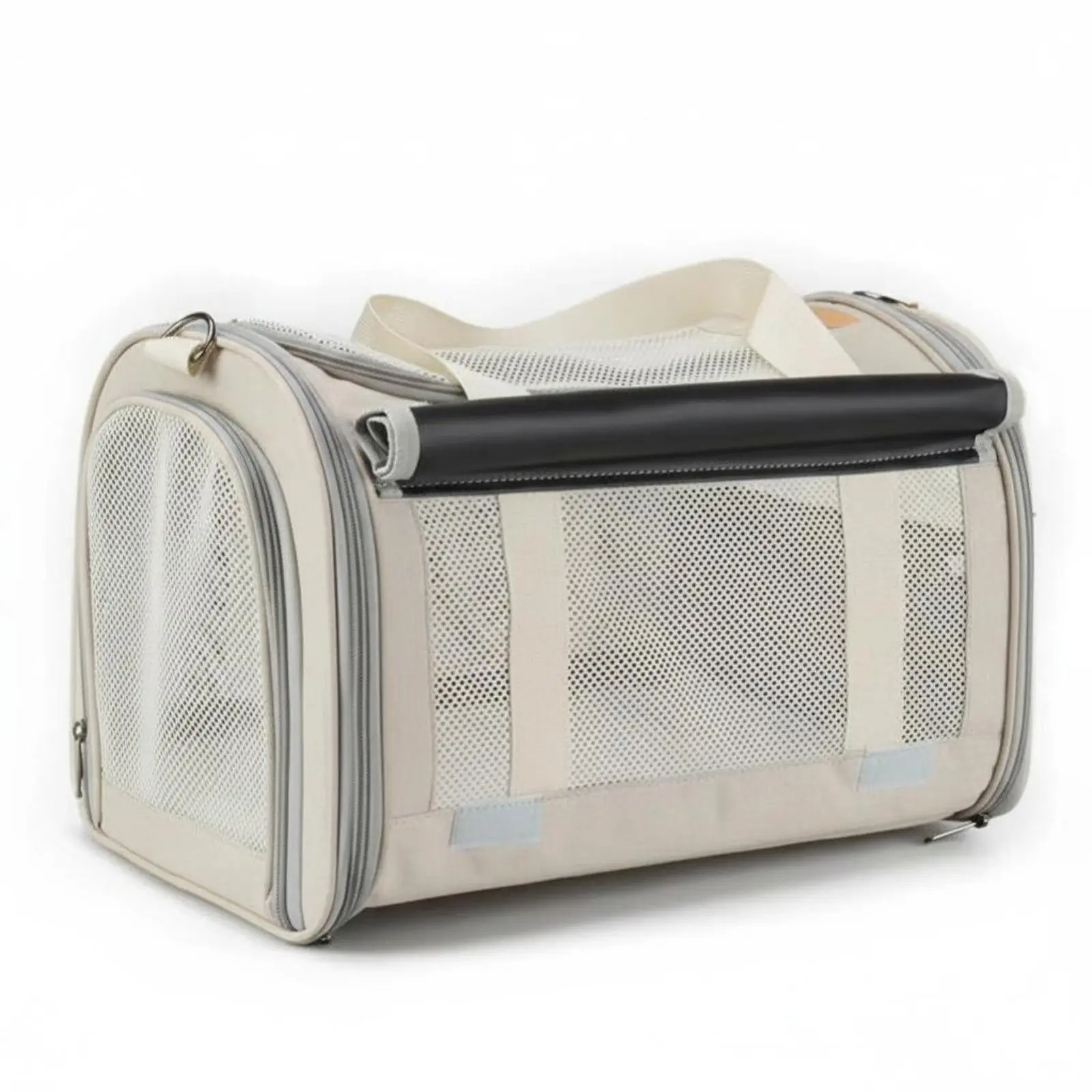 

Прозрачная сумка-переноска для животных, большая вместимость, для путешествий, с дышащей сеткой, внутренней безопасной застежкой, для женщин, для частых прогулок