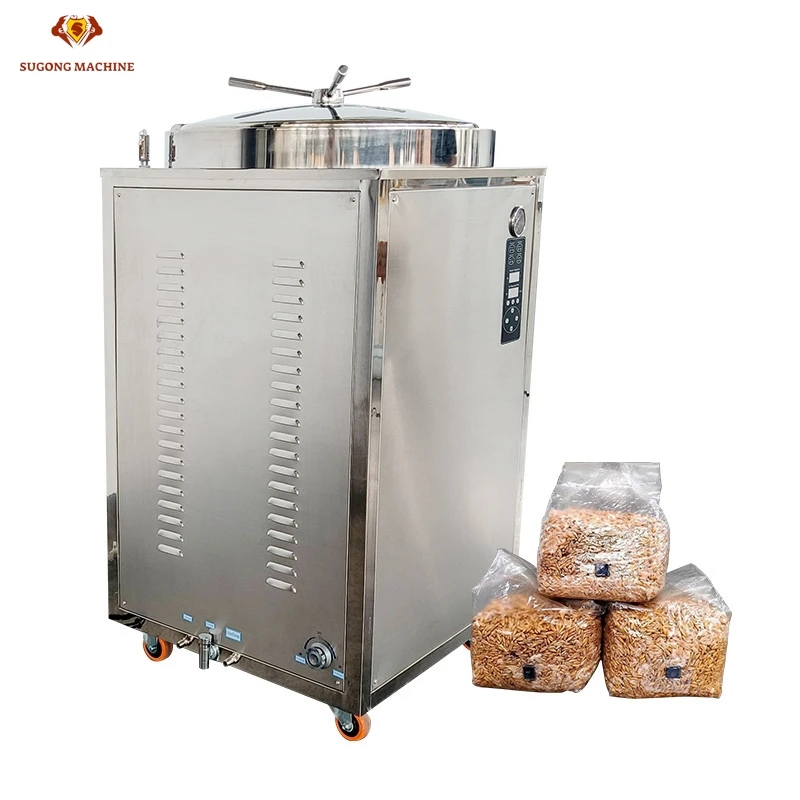 เครื่องนึ่งฆ่าเชื้ออุตสาหกรรมขนาดใหญ่ 200 ลิตร US Stock