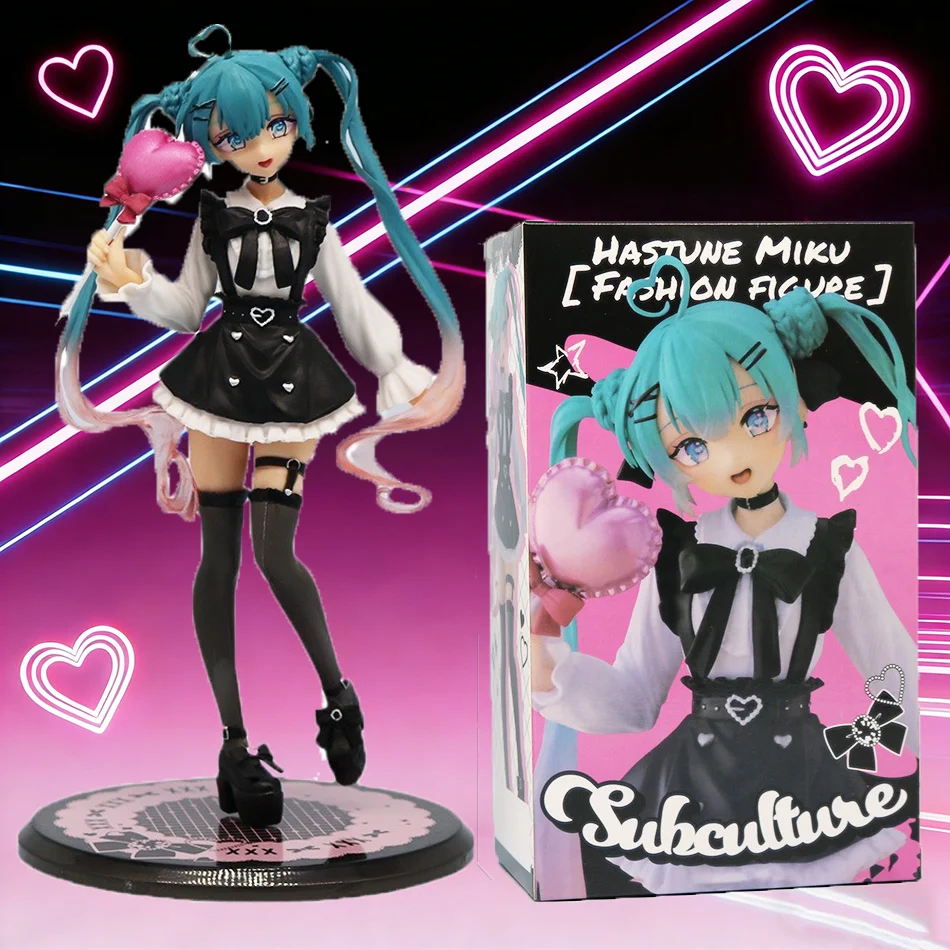 

20cm Hatsune Miku Figure Anime Collectible Models Decorative Decorations Children Birthday Christmas Kawaii Gift