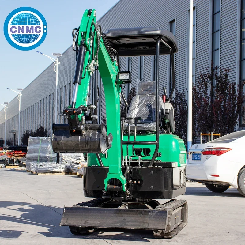 

CNMC Mini Excavator Compact Crawler Mini Digger Multifunctional High-performance Easy to Operate Farm Garden Made in China