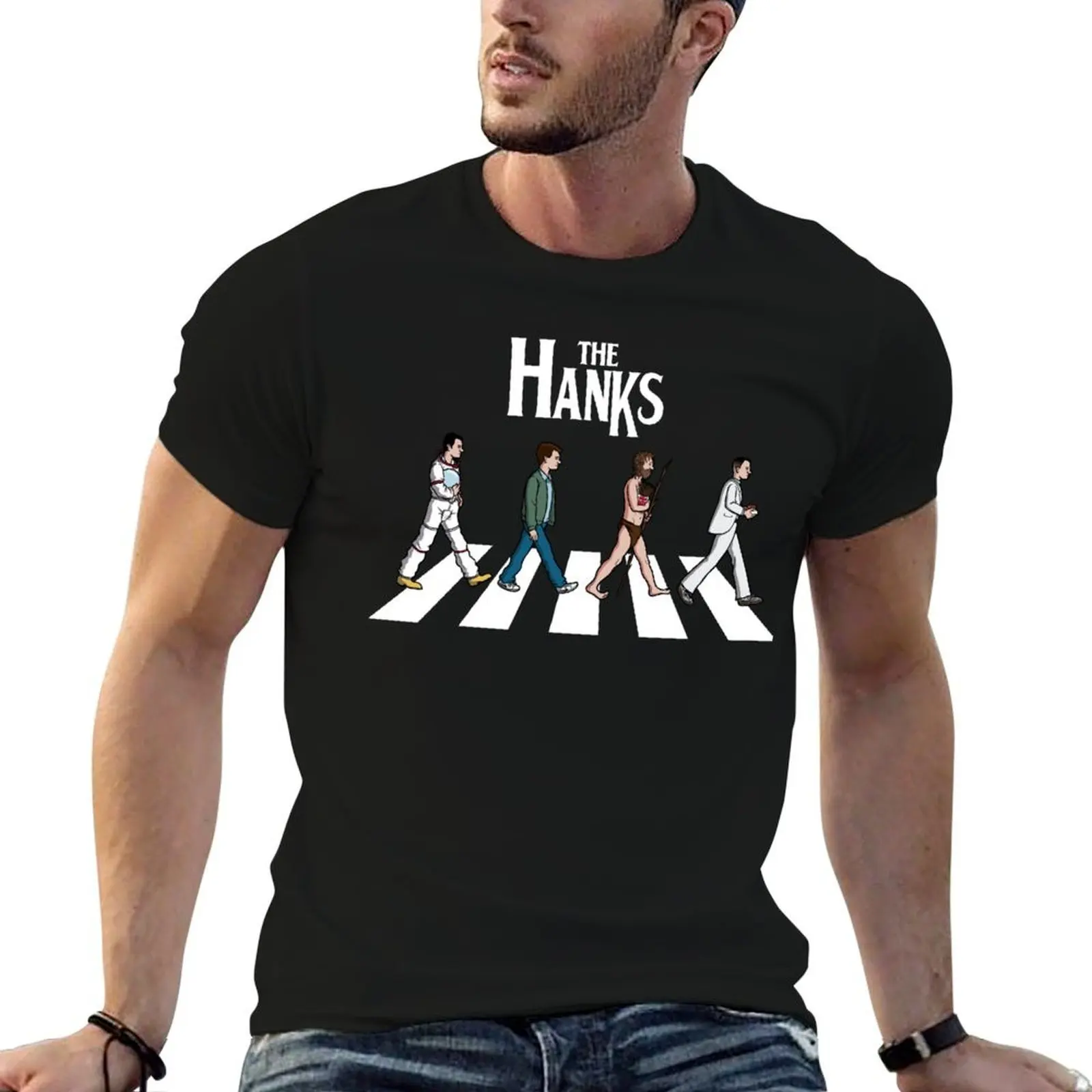 

The Hanks T-Shirt anime tshirt t shirts cotton 100% T-Shirt